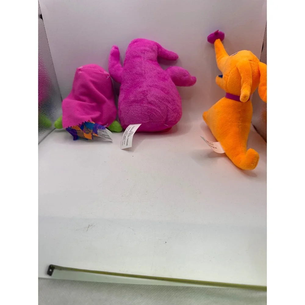 Disney Nightmare Before Christmas Plush Sally Oogie Boogie Zero Neon‎ Set 8in